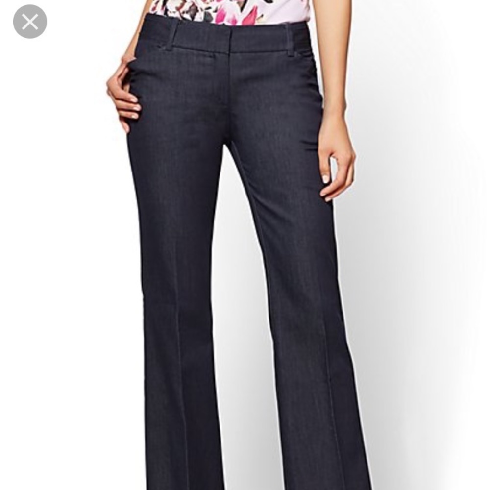 New York & Co. 7th Avenue, Bootcut Pants - stretch